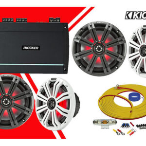 Kicker "RED" båtstereopakke