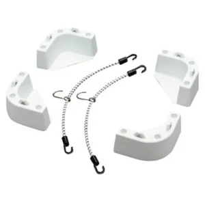 Dørkfeste med stropper for passive kjølebokser