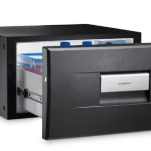 Dometic 20 liter CoolMatic kjøleskuff CD20 12/24V Sort front