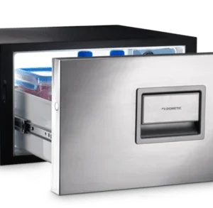 Dometic 20 liter CoolMatic kjøleskuff CD 20S 12/24V Rustfri front
