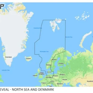 C-Map Reveal Nordsjøen og Danmark