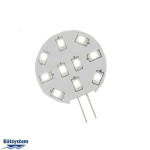 Båtsystem Lyspære G4 10 LED Sidekontakt 1,7W 12/24V