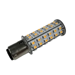 Nautilight Lyspære BAY15D Nav 60LED Varmhvit 3,6W 12/24V