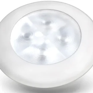 Hella LED Belysning Rund Hvit m/Hvit Lys